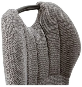 Szürke bárszék szett 2 db-os (ülésmagasság 65 cm) Muli – Marckeric