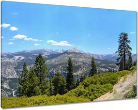 Festmények 100x70 Hegyi tájkép Panoráma