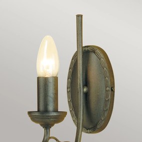 Elstead Lighting OLIVIA OV1-BLK-GOLD Fali lámpa 1x60W/E14