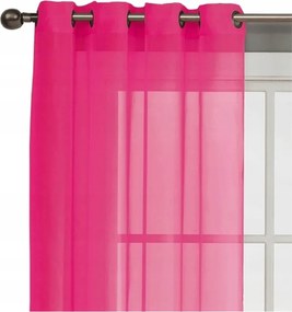 Függöny Fátyol átvezető függöny 145x250 magas fukszia