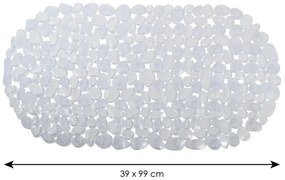 Spirella GALETS csúszásgátló fürdőkád alátét,átlátszó, 99 x 39 cm