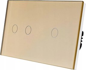 Érintőkapcsoló 2+1 Tripla 3K Wifi