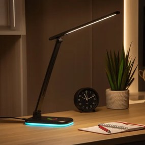 Brilagi - RGBW LED fényerőszabályozható asztali lámpa MODO LED/7W/5V 3000/4000/6500K fekete