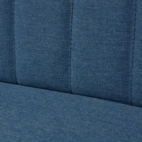 kék szövetkanapé 117 x 55,5 x 77 cm
