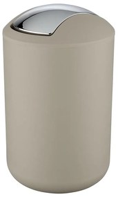 WENKO 21222100 - Kosár BRASIL 19,5x31 cm bézs/fényes króm