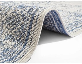 Borbon kék-krémszínű kültéri szőnyeg, 160 x 230 cm - NORTHRUGS