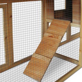 Cadoca® Nyúlketrec 204x45x84 cm