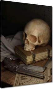 Vászonkép 70x100 Koponya Halál Csontváz