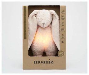 Moonie - Snuggle buddy dallammal és világítással 2.0 nyuszi organic rózsa