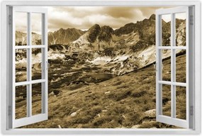Poszterek 60x40 Tátra Lengyel hegyek Kilátás