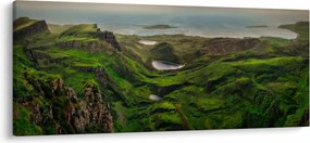Kép - Quiraing, Skócia (120x50 cm)