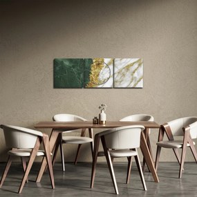 Kép - Zöld márvány N⁰1 (órával) (90x30 cm)