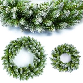 Karácsonyi koszorú, átmérő 54 cm