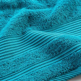Kék frottír pamut fürdőlepedő 70x130 cm Tendresse – douceur d'intérieur