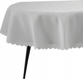 Abrosz Foltálló Fehér Ovális 130x250 CM Gyémánt Karácsonyi Mindennapi Ovális