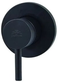 Paffoni Light zuhany csaptelep vakolat alatti résszel együtt fekete matt LIG011NO