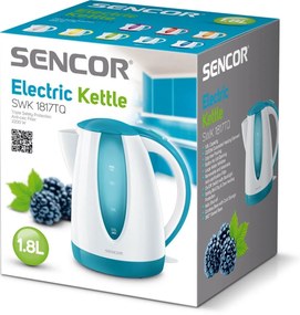 Sencor SWK 1817TQ vízforraló, türkiz