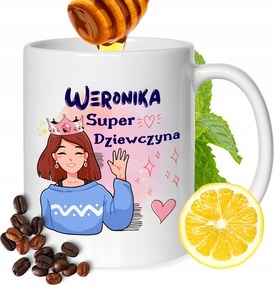 Veronika Bögre Barátnők Ajándék Nyomtatott Fehér 330ml