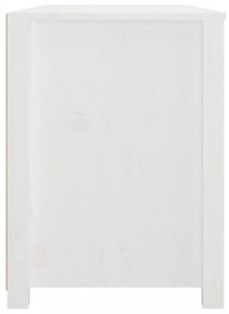 fehér tömör fenyőfa kisszekrény 100x40x54 cm