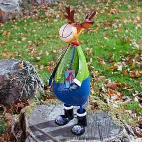 Karácsonyi Rudolf a rénszarvas figura 60 cm