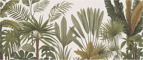 Fotótapéta Flizelin Fal a Hálószobába Egzotikus levelek 250x104 Ragasztó