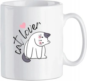 Cat Lover macskabarát bögre 330 ml