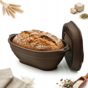 Kenyérsütő Forma Szilikon 2L Pástétom 24,5X15 CM