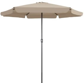 Kingsleeve® Kerti napernyő Maui Ø330cm - taupe