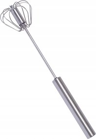 Rotációs habverő Rozsdamentes acél 29cm tojás habveréshez keveréshez
