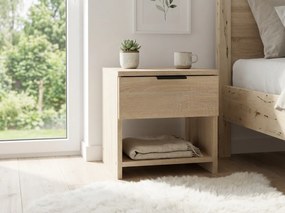 HAVANA éjjeliszekrények (2 db), sonoma tölgy