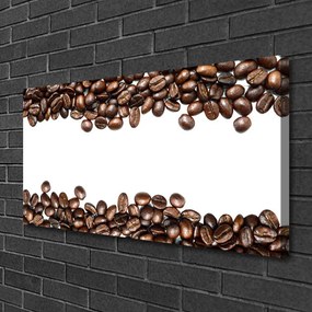 Vászonkép falra Konyhai Kávébab 140x70 cm