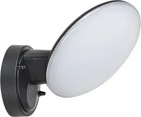 Rabalux kültéri led fali lámpa 12w 720lm 4000k fekete varna