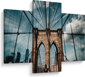 Kép - Brooklyn Bridge (90x60 cm)