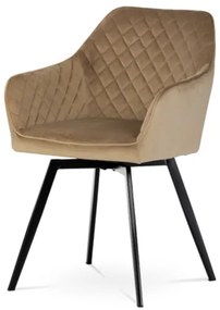 Autronic Étkezőszék szövet bézs DCH-425 CAP4