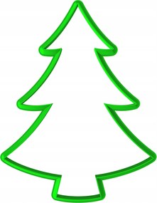 Karácsonyi Mézeskalács Forma Karácsony Nagy XL Karácsonyfa 18cm