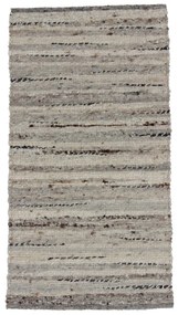 Vastag szőnyeg gyapjúból Rustic 71x131 szövött modern gyapjú szőnyeg