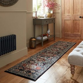 Sötétkék futószőnyeg 66x300 cm Gillingham – Flair Rugs