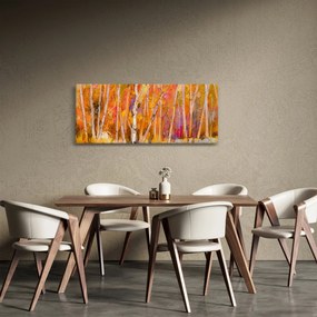 Kép - őszi erdő (120x50 cm)