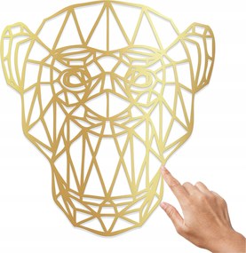 Geometrikus Fali DekorĂĄciĂł Majom Geometrikus Ăllat Fa StĂlusos