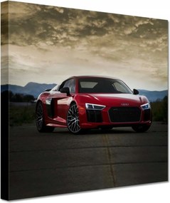Vászonkép 60x60 Piros Audi Autó