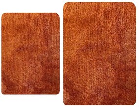 Narancssárga fürdőszobai kilépő szett 2 db-os 60x100 cm Colors Of – Foutastic
