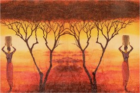 Kép - afrikai szavanna (90x60 cm)