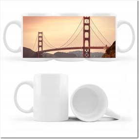 Golden Gate fotó bögre