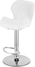 Akciós bárszék öko bőrből WEST, fehér II. osztály