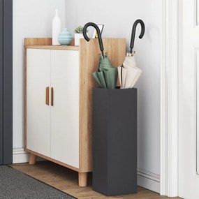 Esernyőtartó Fekete Fém Kompakt Minimalista Esernyőtartó