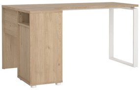 Íróasztal tölgyfa dekoros asztallappal 100x150 cm Sign – Tvilum