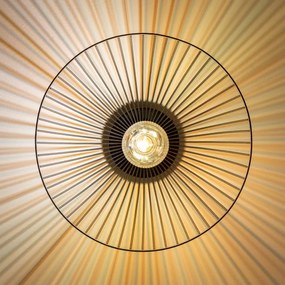 Brilagi - LED felületre szerelhető csillár CERIA WIRE 1x E27 foglalat, max. 40 W, 230 V, átm. 26 cm, fekete