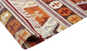 Színes kilim gyapjúszőnyeg 200 x 300 cm AYGAVAN Beliani