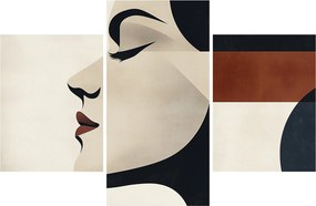 Kép - Nő profilból (90x60 cm)