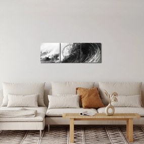 Kép - Hullámok festése (órával) (90x30 cm)